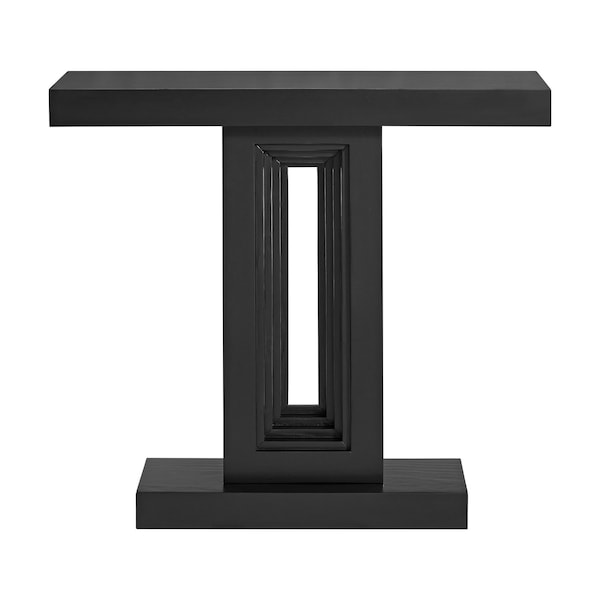 Alaterre Furniture Pismo Solid Wood Console Table 36 in Modern Farmhouse Small Entryway Table AFTBL-030 - main