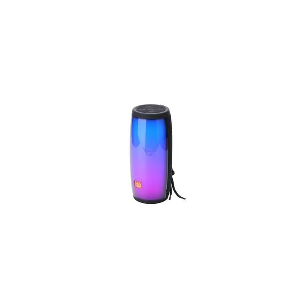 Cable Wholesale Portable Bluetooth Speaker with LED Light, Black 5002-40320 - main