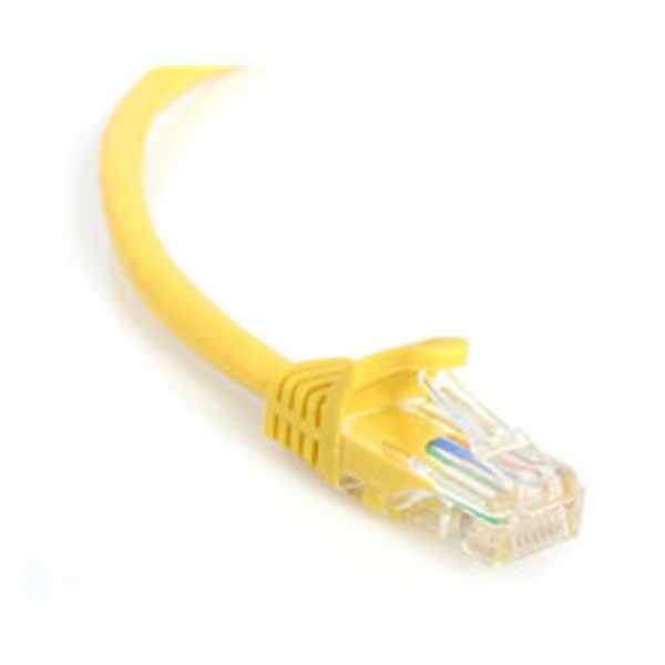Ezgeneration 6 ft Yellow Snagless Category 5e- 350 MHz- UTP Patch Cable EZ533219 - main