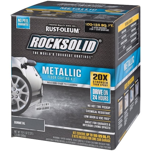 Rocksolid FLOOR COAT MET GUNMTL 299743 - main