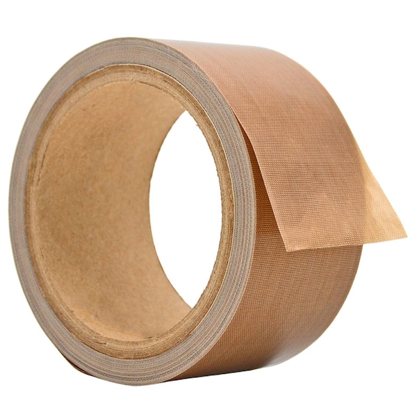 Wod Tape TFE28NA PTFE Fiberglass Cloth Teflon Tape Non Adhesive: 36 in. x 36 yds WOD TFE28NA-36000-LOG-36-BRO - main