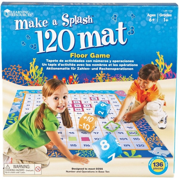 Learning Resources Make a Splash™120 Mat Floor Game 1772 - main