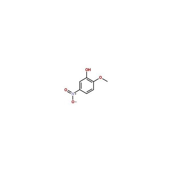 Ak Scientific 2-Methoxy-5-nitrophenol (25g), CAS 636-93-1 I233-25g - main