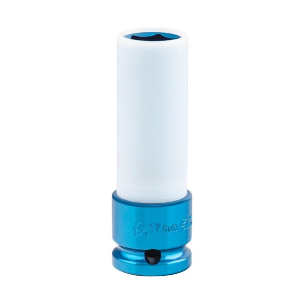 Sunex 1/2 in Drive 17Mm Extra Thin Wall Wheel Protector Impact Socket 284917 - main