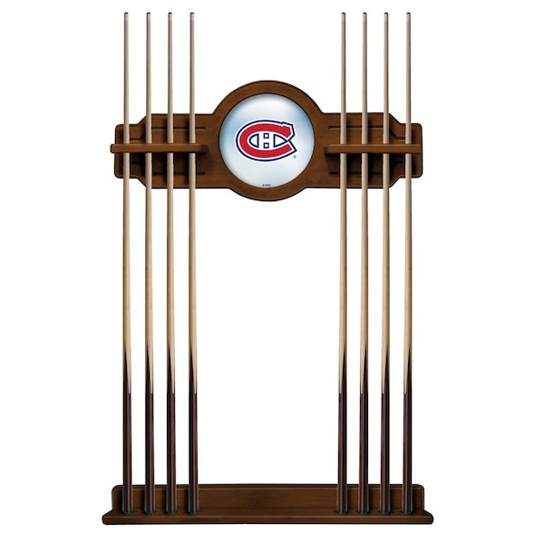 Holland Bar Stool Co Montreal Canadiens Cue Rack in Chardonnay Finish CueChrdMonCan - main