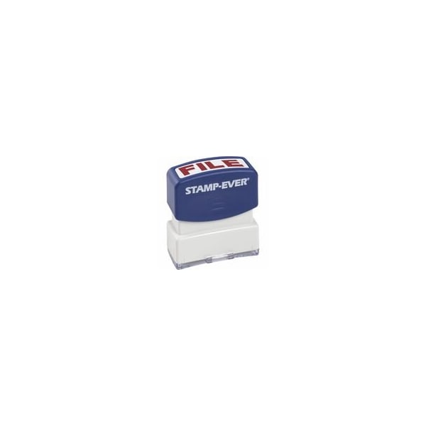 Trodat Pre-inked FILE Message Stamp - Message Stamp - FILE - 0.56in Impression Width x 1.69in Impression 5953 - main