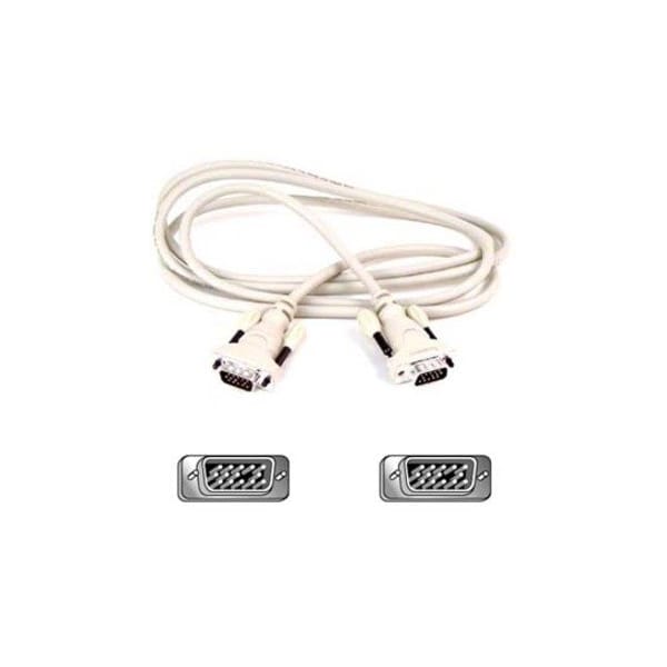 Belkin Pro Series VGA Monitor Signal Replacement Cable - HD-15 Male - HD-15 Male - 10ft F2N028B10 - main