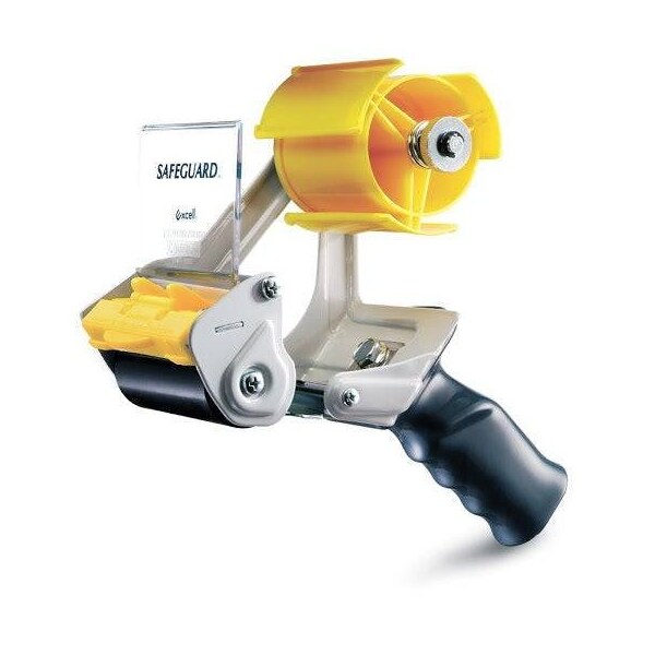 Wod Tape Commercial Grade Metal Frame Hand Held Packing Tape Dispenser Adjustable Brake: Fits Up to 4in Wide WOD CSTD4CG-1 - main