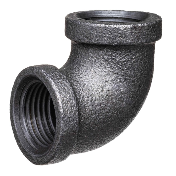 Usa Industrials Pipe Fittings - Black-Coated Malleable Iron - Class 150 - Elbow - 6in NPT Female ZUSA-PF-21013 - main