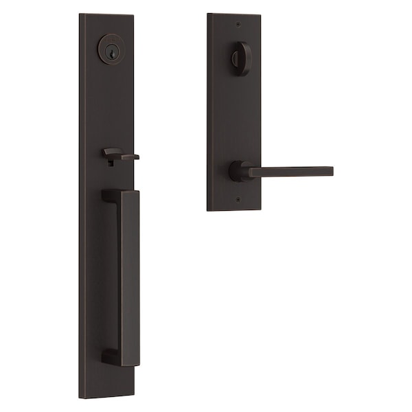 Baldwin Residential Handlesets Emergency Egress Reversible Venetian Bronze EESANXSQUCQE112 - main