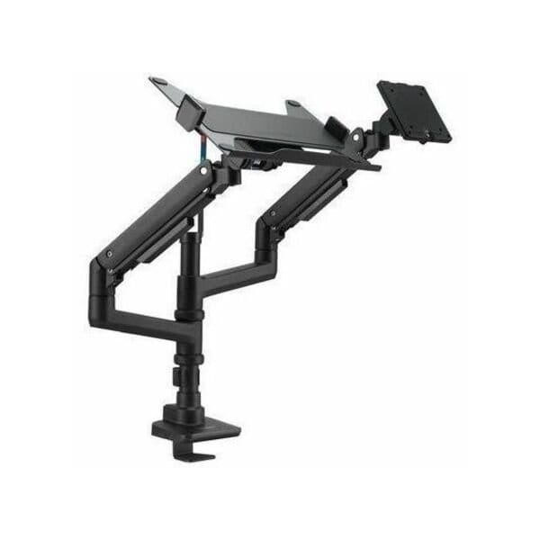 Kensington SMARTFIT PREMIUM HEAVY DUTY DUAL MONITOR ARM WITH LAPTOP TRAY K58274NA - main