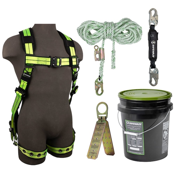 Safewaze PRO Plus Bucket Roof Kit FS-FLEX185-2X, FS700-50GA, FS8800SP-H, FS870 FS155-2X - main