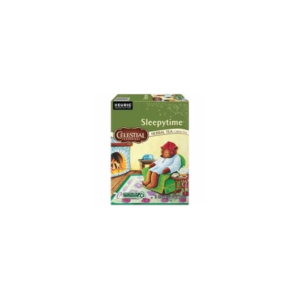 Celestial Seasonings Sleepytime Herbal Tea, Single Serve K-Cup Pods, 24 Count Herbal Tea Compatible with Keurig, 24PK 5000330014 - main