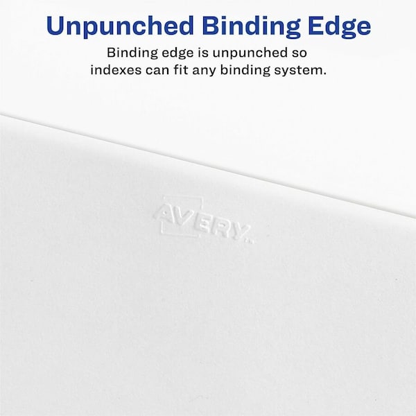 Avery Dividers, Legl, Sdtab, 150-175 AVE01336 - main