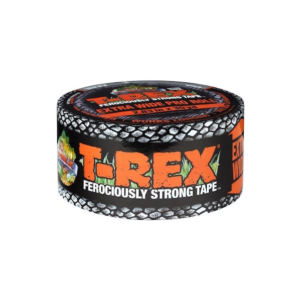 T-Rex Duct Tape, 30 yd L, 2.83 in W, Polyethylene-Coated Cloth Backing, Gunmetal Gray 241358 - main