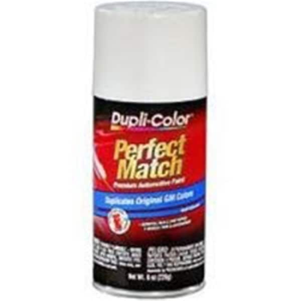 Krylon BGM0338 8 oz Perfect Match Automotive Paint, GM White DUPBGM0338 - main