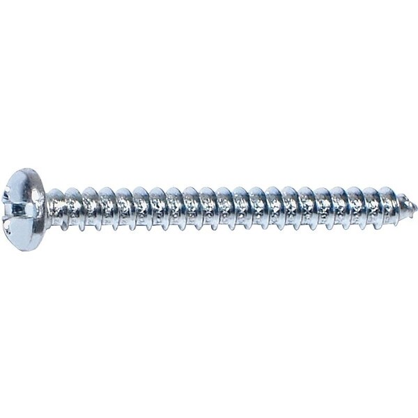 Midwest Fastener Thread Cutting Screw, #10 x 1-1/4 in, Zinc Plated Combination Phillips/Slotted Drive 03190 - main
