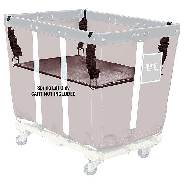 Royal Basket Trucks Spring Lift Kit, Brown G12-NNX-SLN - main