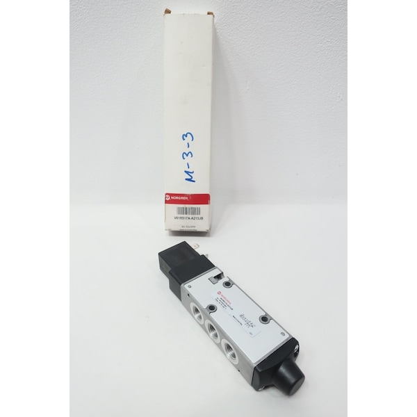 Norgren SOLENOID VALVE 145PSI 3/8IN NPT V61R517A-A213JB - main