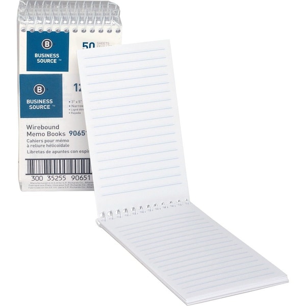 Business Source Book, Memo, End-Open, 3X5, We BSN90651 - main