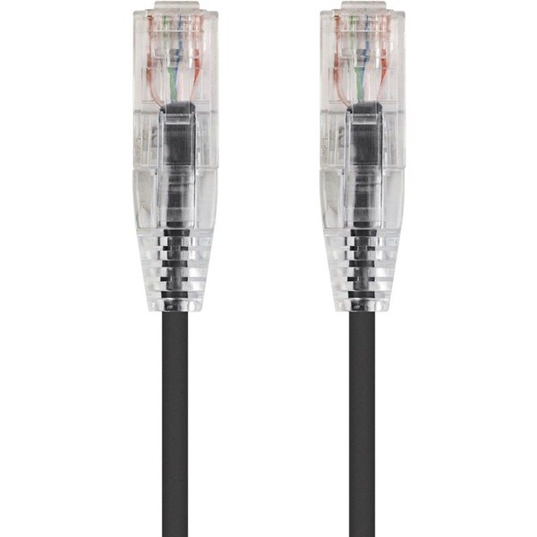 Monoprice Slimrun Cat6 Utp Cable-7Ft Black 13537 - main