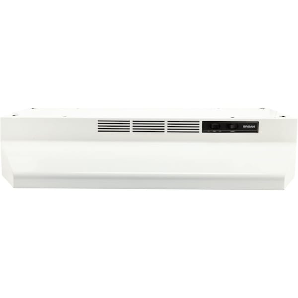 Broan-Nutone 41000 Series 30'' Non-Ducted White Range Hood 413001 - main