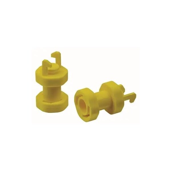 Heyco Liquid Tight PV Connector Cap for 4mm Connectors, 100PK S6254 - main