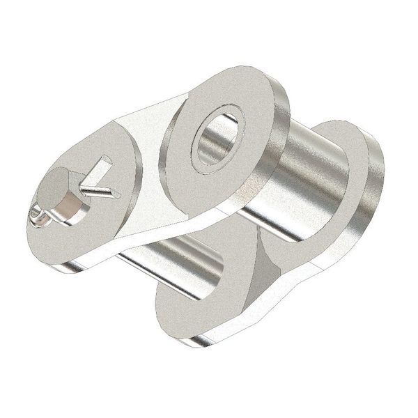 Senqcia Hi-Max Single Strand Cottd Off Link, 80NP chain, 1P, 1.53 OAW, .312 Pin, Stl 80NPHMOL - main