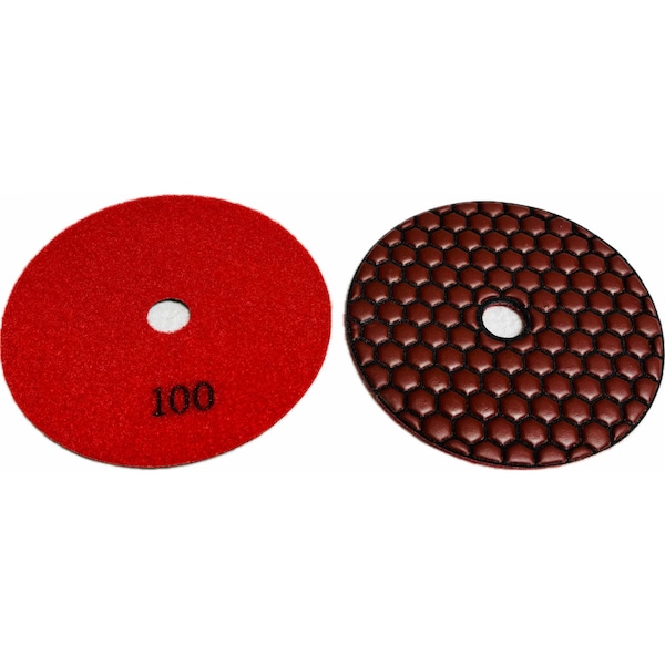 Vantage Product Honey Comb Dry Polishing Pad, Concrete Finishing, 5'' R-FB5HC0100 - main