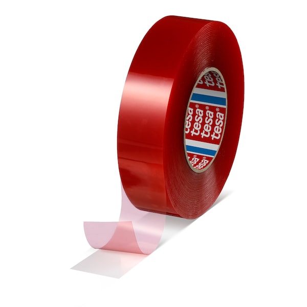 Tesa 4965 Original Double Sided PET Film Tape, 8.1 Mil, Transparent, 1in x 36yd 4965-1-36 - main