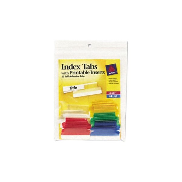 Avery Tabs, Index, Prntabl, 1.5, Mi 6PK AVE16228 - main