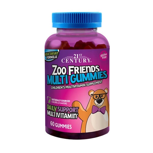 21St Century Zoo Friends Multivitamin, 60PK 74098527619 - main