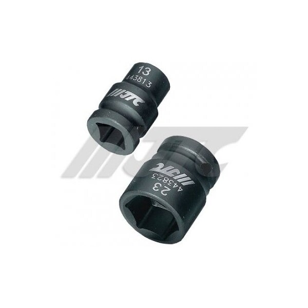 Jtc Auto Tools 1/2 in Drive 6-Point Impact Socket, 25mm Metric, Chrome Molybdenum Steel 443825 - main
