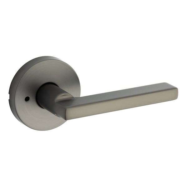 Kwikset Residential Door Levers Privacy Gunmetal 730HFLRDT-18G - main