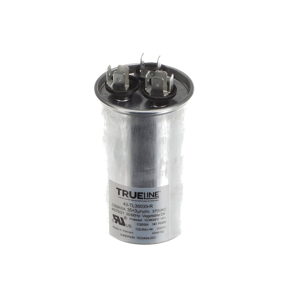 Rheem CAPACITOR - 35/3/370 DUAL ROUN 43-TL35033-R - main