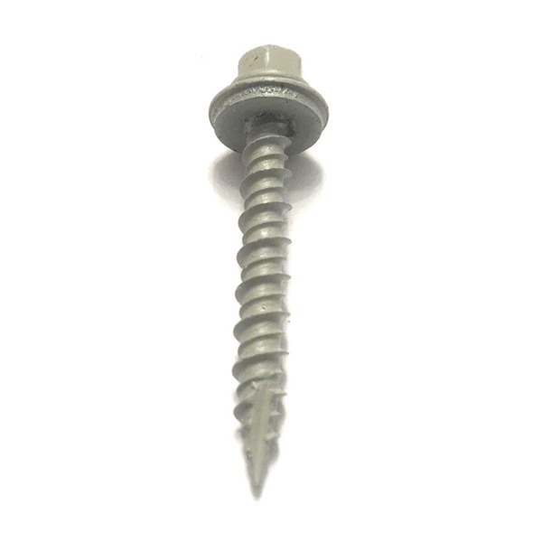 Hillman LB 10 x 1.5 in. Metal to Wood Self-Drilling Roofing Screws, Grey 250500 - main