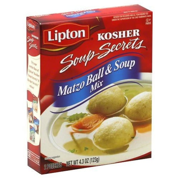 Lipton Kosher Matzo Ball and Soup Mix, 4.3 Ounce, 12PK 41000140662 - main