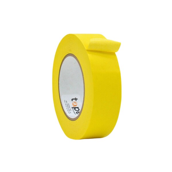 Wod Tape FPTC6 Printable Flatback Tape 1.5 in. x 60 yds. Yellow, 24PK WOD FPTC6-01500-24-60-YEL - main