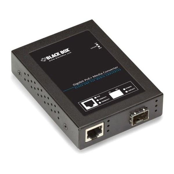 Black Box Black Box Media Converter, Ethernet to SFP Fiber, 10/100/1000 Mbps LPS535A-SFP - main