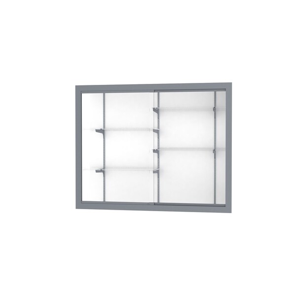 Ghent Recessed Wall Case 60x48x16, White 14405-WB-SN - main