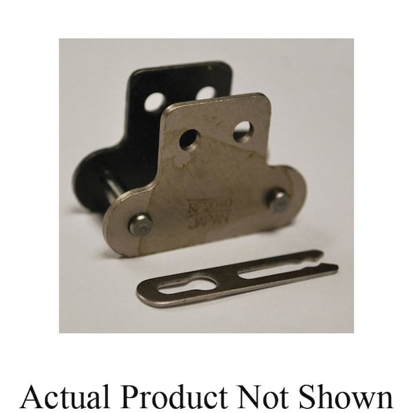Tsubaki Double Pitch Standard Connecting Link, C2050 chain, 1-1/4 P, 0.878 in OAW, 0.2 Dia Pin C2050SK2CLCP - main