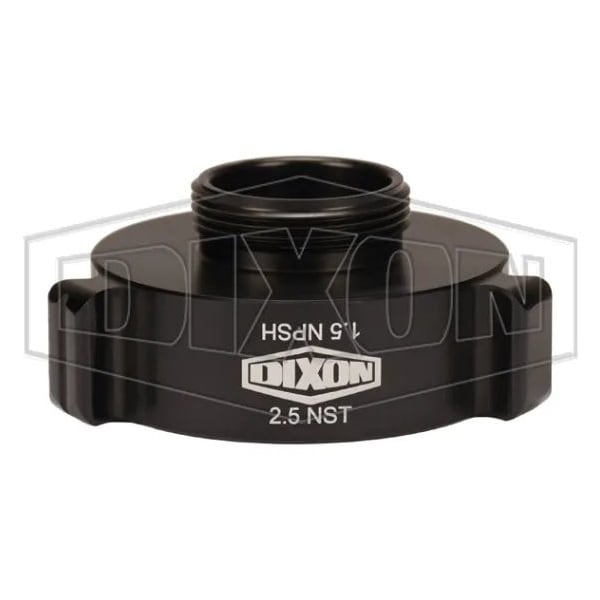 Dixon Style N37 Rocker Lug Hydrant Adapter, 2-1/2 x 1-1/2 in, Female NST NH x MNPSH Connection, Hardcoat N37-25F15S - main