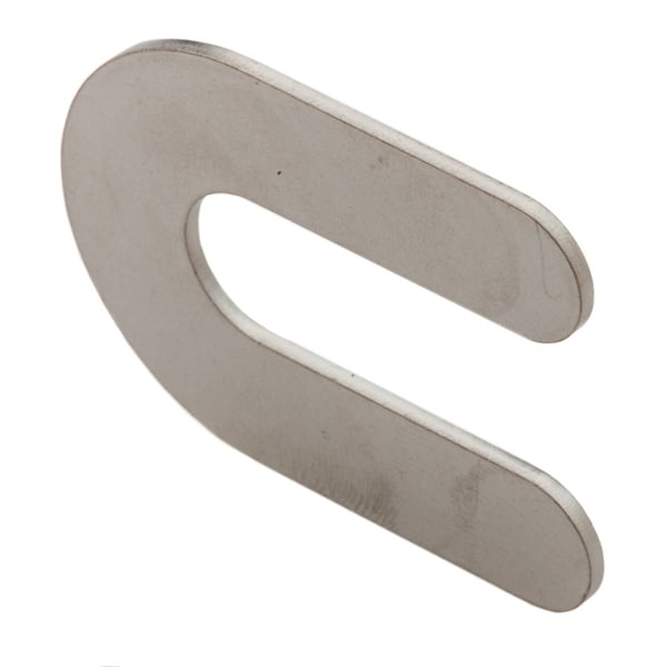Ampg Shim, 1/2 HORSESHOE SHIM 2 X 1-1/2 X 1/16 316 SS USA Z8424 - main