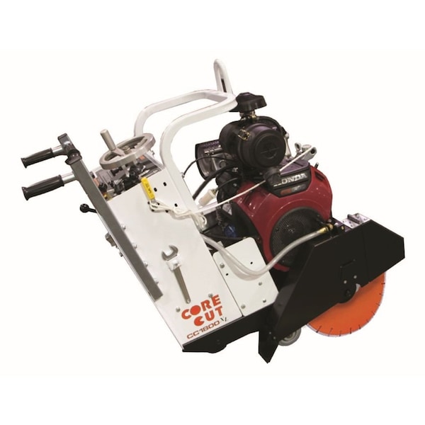 Diamond CC1820HXL-20S 20.8HP Honda GX630 Gas Walk Behind Saw W/20" Guard - Self Propelled - Electric Start 53351 - main