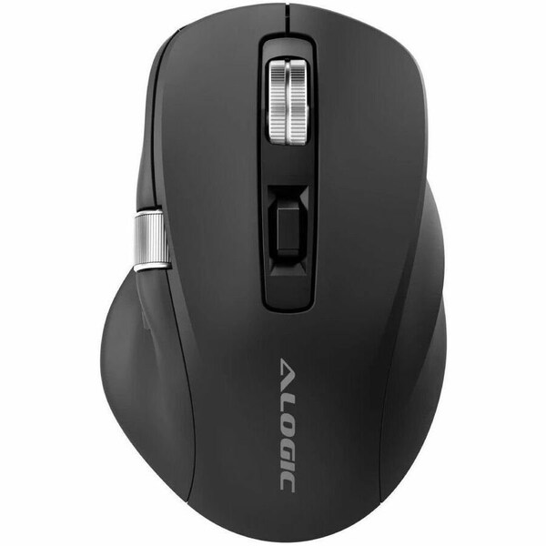 Alogic APEX BLUETOOTH USB-C RECHARGEABLE 7 KEYS PROGRAMMABLE MOUSE-BLACK AMBT7KBK - main