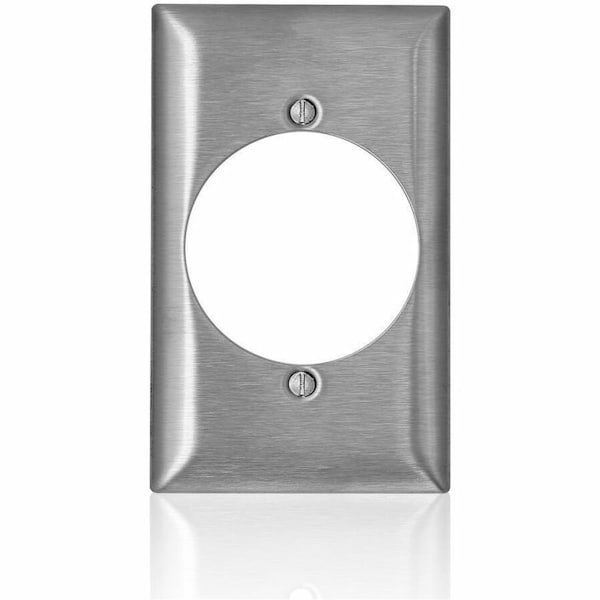 Leviton Wall Plate, Toggle, Stainless Steel SL723 - main