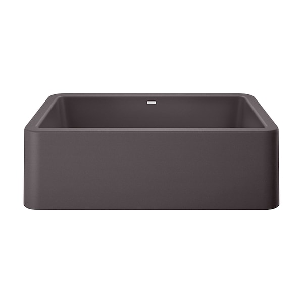 Blanco Ikon 33 Apron Single Bowl, Cinder 401985 - main