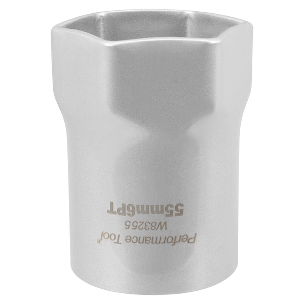 Performance Tool 1/2 Dr. Lock Nut Socket 55 mm, Toyota RN LN FJ Nut Socket W83255 - main