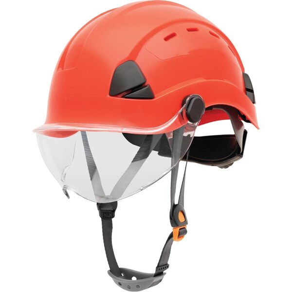 Honeywell Safety Products FM Vented Safety Helmet, Red 280-FSH11015 - main