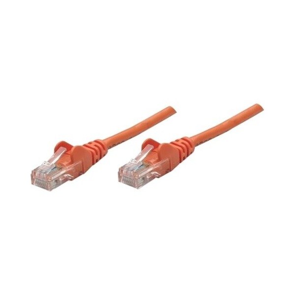 Intellinet Network Solutions Intellinet Patch Cable Cat 5E Utp Orange 1Ft Snagless Boot 347464 - main